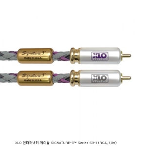 XLO SIGNATURE-3™ Series 인터커넥터 케이블 S3-1 (RCA, 1.0m)