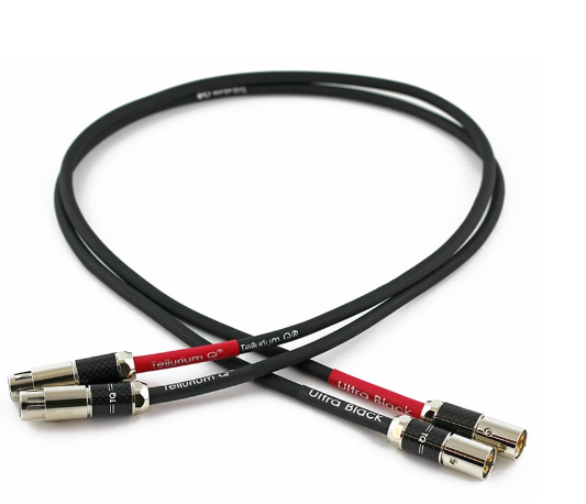 Tellurium Q (텔루륨 큐) Ultra Black XLR Cable (UB-XLR) (PAIR)