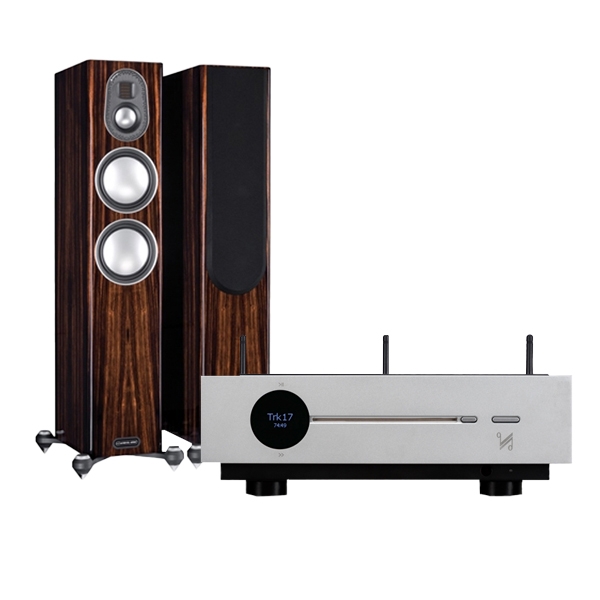 모니터오디오(MONITOR AUDIO) 골드(GOLD) 200 + 쿼드(QUAD) 아르테라 솔루스 플레이(ARTERA SOLUS PLAY) 하이파이 패키지