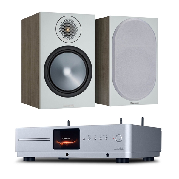 모니터오디오(MonitorAudio) 6세대 브론즈 100 (6G Bronze 100) + 오디오랩(audiolab) 옴니아(Omnia) 하이파이 패키지