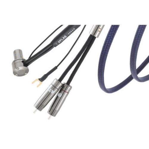 아틀라스(ATLAS) 애런(Arran) Assist Tonearm Ultra L RCA 1:2 OCC 하이엔드 180도 톤암 케이블 (1.5m)
