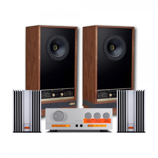 쿼드(QUAD) 33 프리앰프 / 303 모노블록 파워앰프 세트 + 파인오디오(FyneAudio) 빈티지 클래식 10