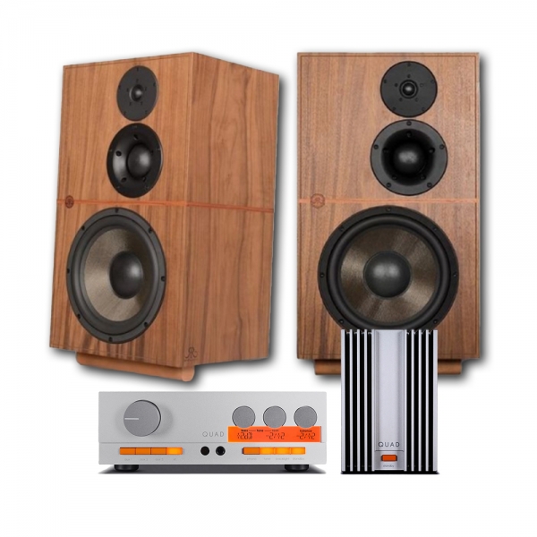 쿼드 (QUAD) 33프리앰프, 303스테레오 파워앰프 세트 + 리바이벌 오디오 아탈란테 5